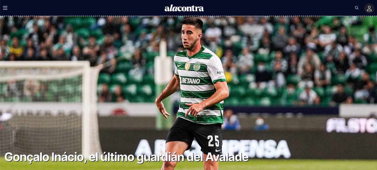 alacontra_es's tweet photo. 📍🄰🄽🄰🄻🄸🅂🄸🅂
🔎#ElScouting (aka @JoanCami) analiza a @Goncaloinacio25
➡️Defensa zurdo portugués
➡️Buena salida de balón
➡️Mejorar la contundencia y la lectura de partidos
Gonçalo Inácio, el último guardián del Alvalade
#𝑺𝑼𝑺𝑪𝑹𝑰́𝑩𝑬𝑻𝑬 👇
https://t.co/0cFoLcPmaJ https://t.co/ZgnPhBCO34