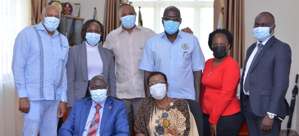MbararaUST's tweet photo. Geared towards augmenting the partnership between the Republic of Cuba and Uganda, the Cuban Ambassador to Uganda H.E Dr. Tania Perez Xiques visited @MbararaUST on April 13 2022. @MbararaHospital @xiques1502 @KagutaMuseveni Details on: https://t.co/Rk3ftVGIjL https://t.co/JK5k5sAtfW