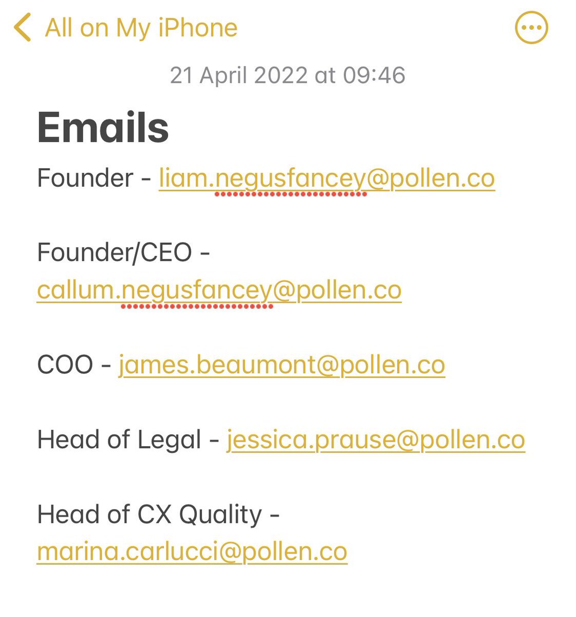Pollen Group Action tweet media