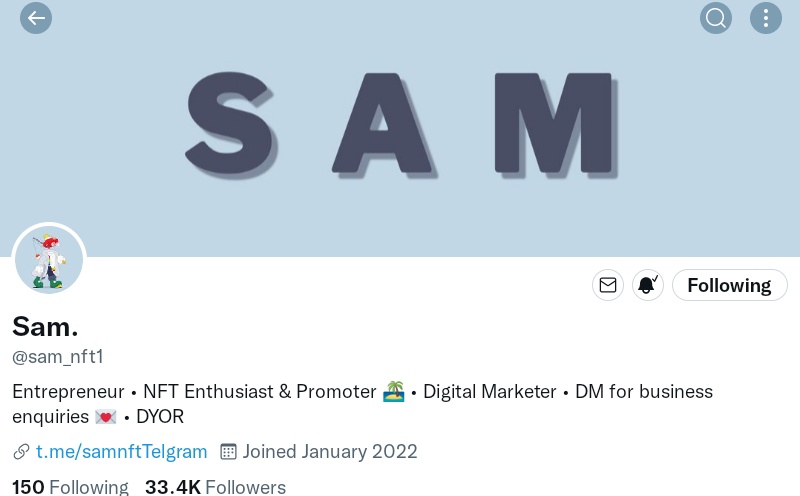 Cleaaa45's tweet photo. @sam_nft1 DONE ✅ https://t.co/gfo45y9uaf