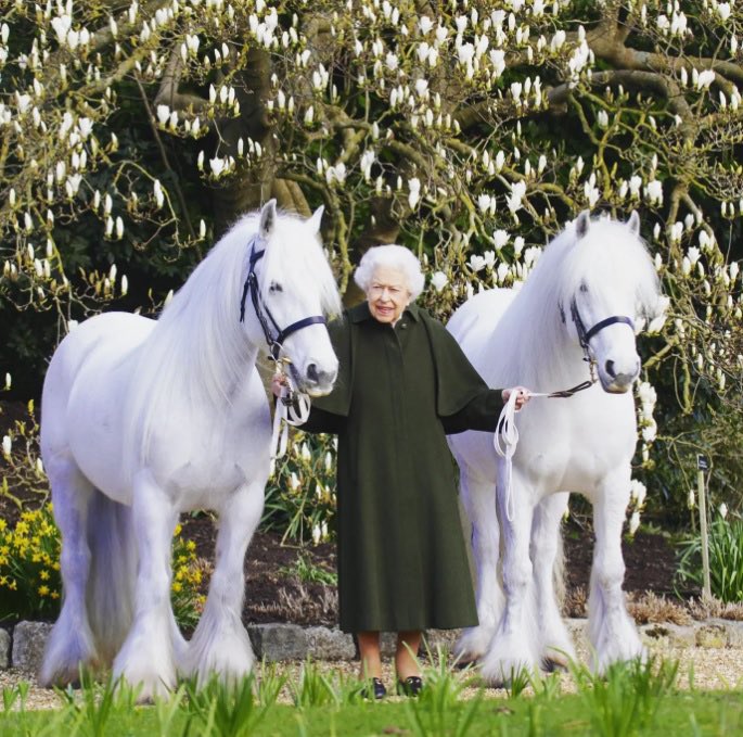 Wishing Her Majesty the Queen a very happy 96th Birthday!