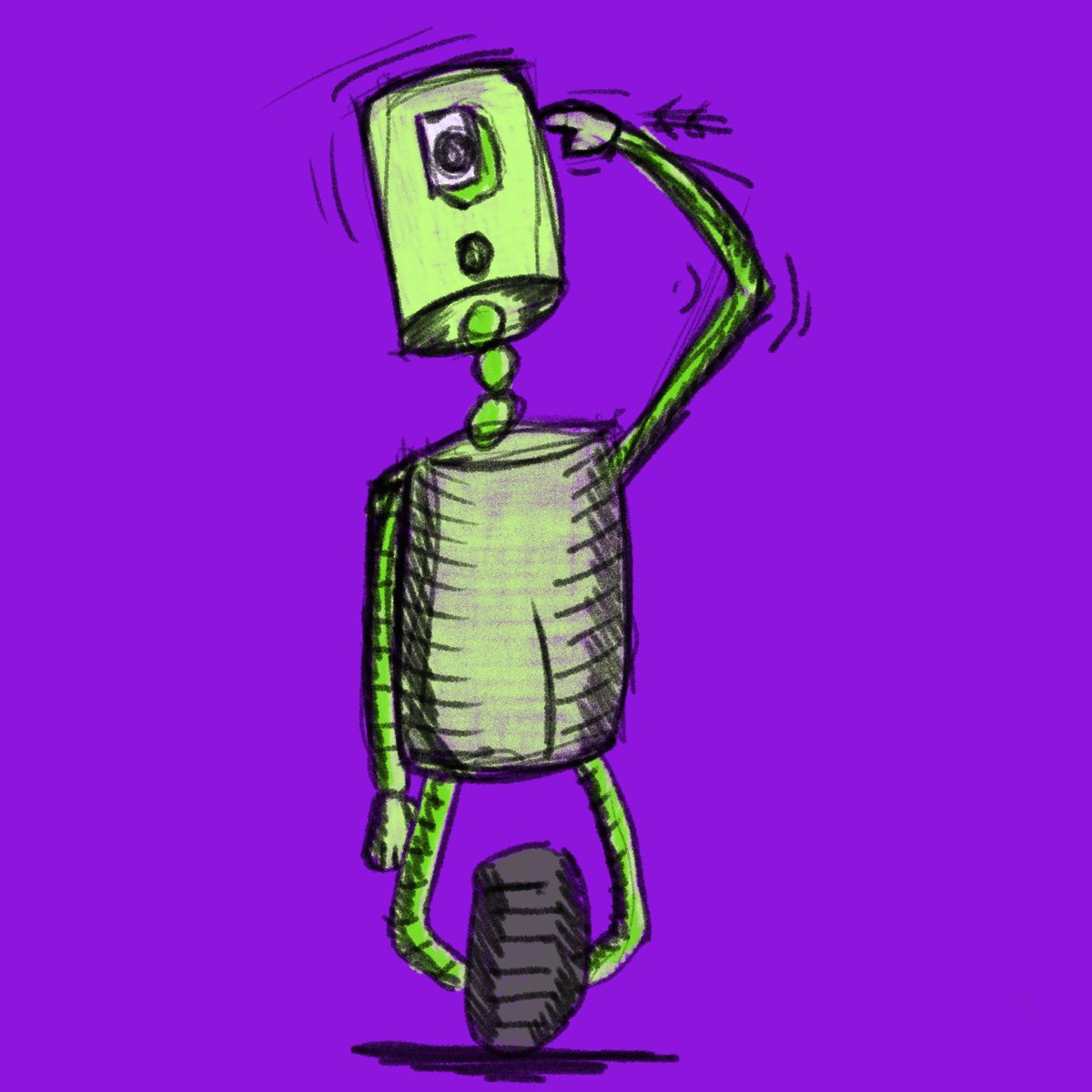 GoofyRobots's tweet photo. Daily sketch GoofyRobots ✏️✏️✏️

Coming soon on @opensea 😎

#crypto https://t.co/Pe8WfevC11