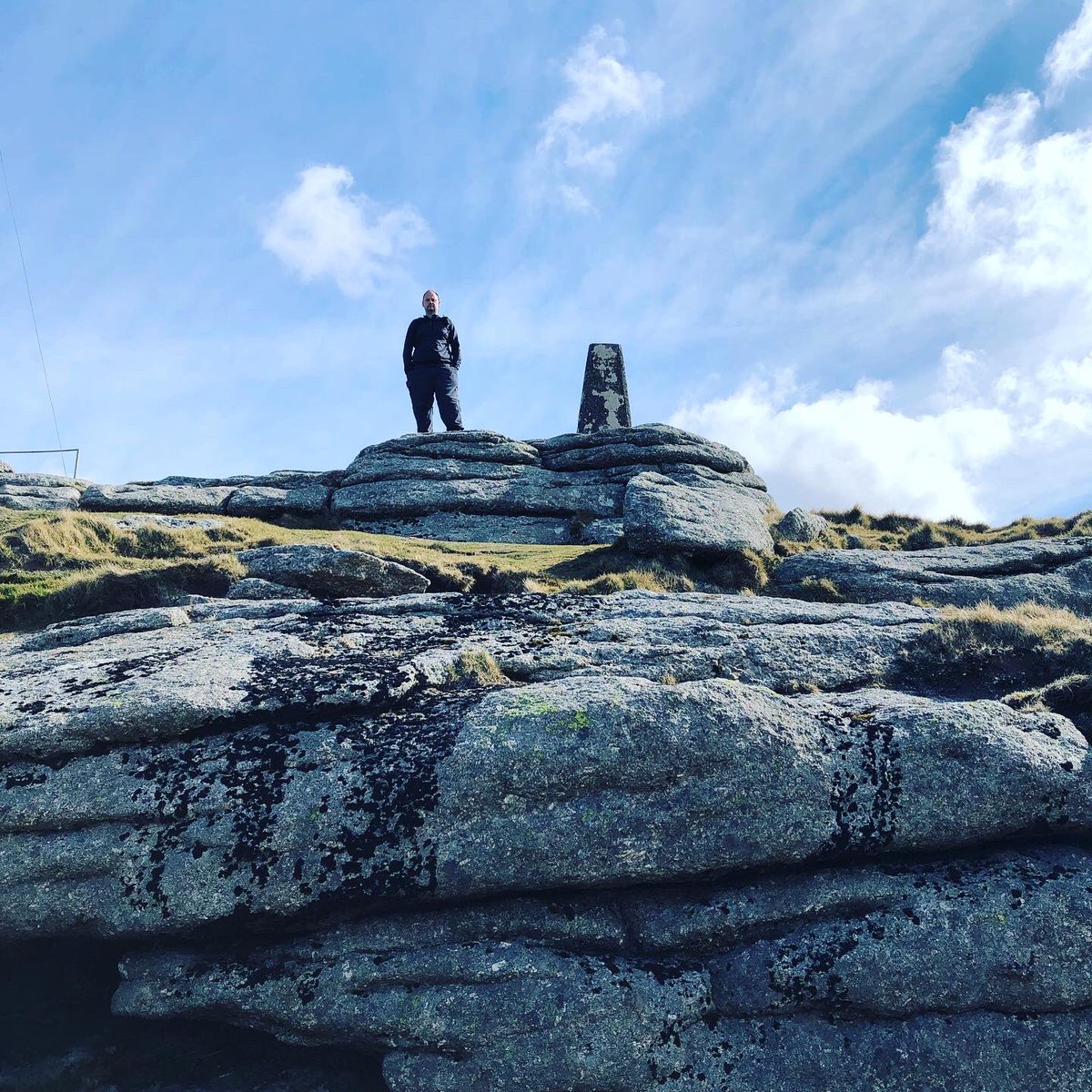 40Summits's tweet photo. DARTMOOR // Easter break gave us a chance to climb High Willhays via Yes Tor on Dartmoor. At 621m it’s the highest point in southern England and the only Hewitt. Great days hiking! #mountain #hiking #summit #peak #dartmoor #family #adventure #40summits https://t.co/CKXTNBgRrX