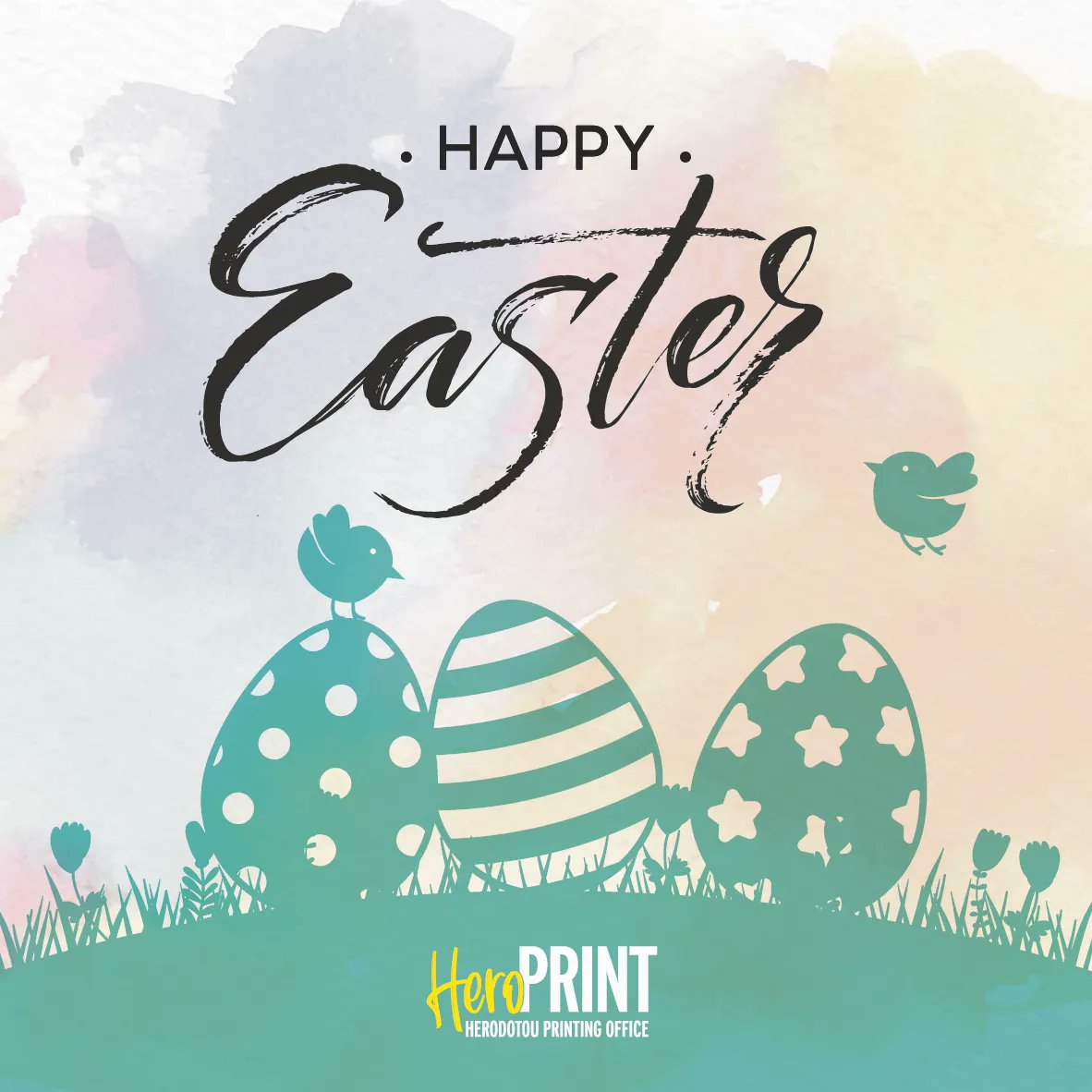 We hope you have colorful eggs, candy, grass, and chocolate bunnies in your #Easter basket this year.
Herodotou team wishes you a #HappyEaster!

#Limassol #Cyprus #Herodotou #HerodotouPrintingOffice #HeroPrint