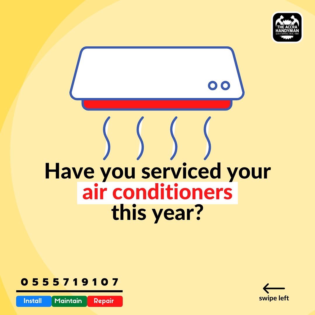 accrahandyman's tweet photo. Neglecting regular maintenance of your #airconditioner results to a decline in performance and an increment in energy consumption. 

Talk to us about building maintenance. We’ve got a solution for you. https://t.co/gbYrsJvcQg