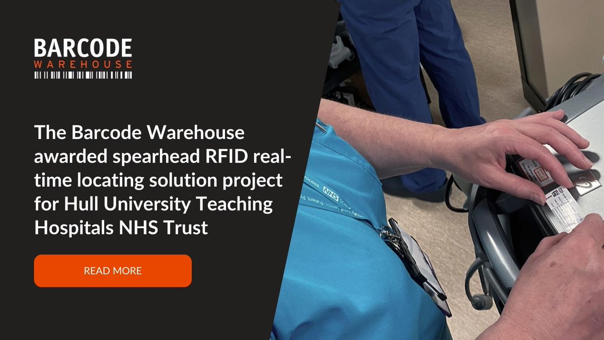 Barcode_UK's tweet photo. The Barcode Warehouse has been appointed to deliver an asset management solution utilising real-time locating system (RTLS) technology for @HullHospitals.
Read more ๐ https://t.co/G0ing4wJjs
#hospitalRTLS #healthcaresolutions #healthcaretechnology https://t.co/2TASnMeRwO