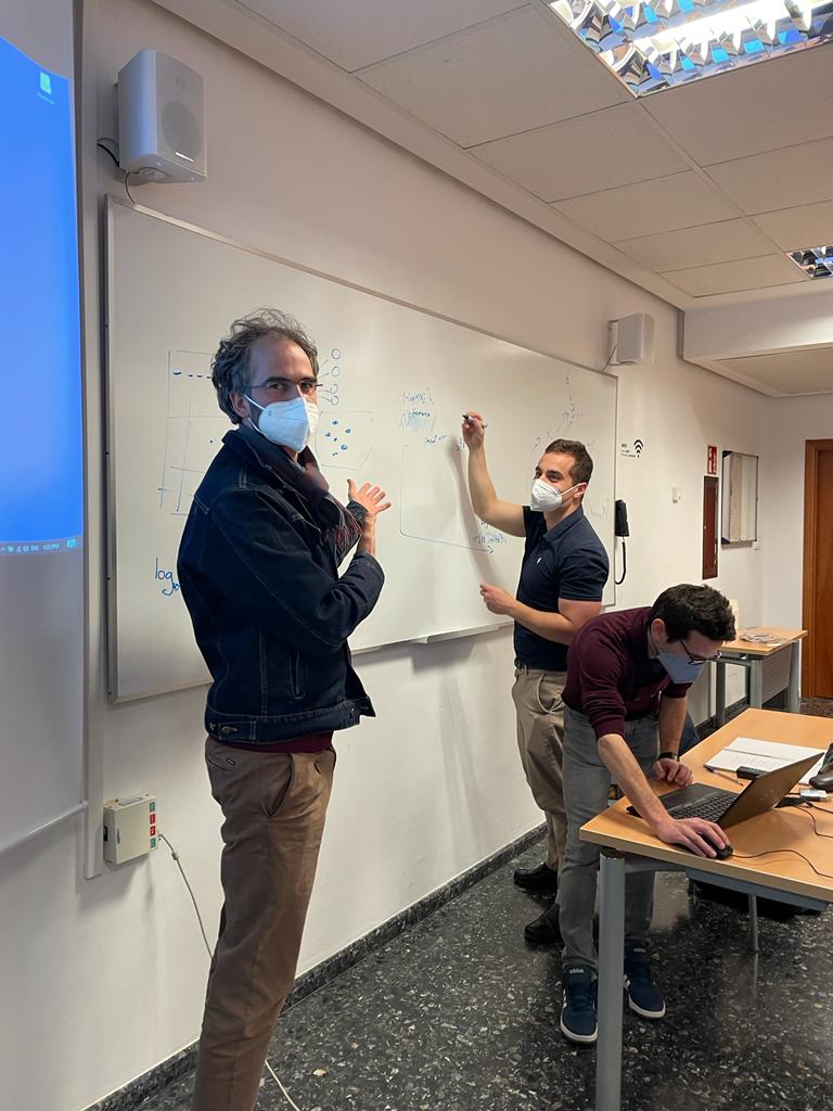isp_uv_es's tweet photo. 2nd day on the @ELLISforEurope workshop on ML for Earth&Climate in València. Great discussions on hybrid DL models for global estimation, learning #causal feature representations on gridded data and #doubleML. @UV_EG @ai_elise @ELLISforEurope @Rsc4Earth @MPI_BGC https://t.co/V9vP7CP32P