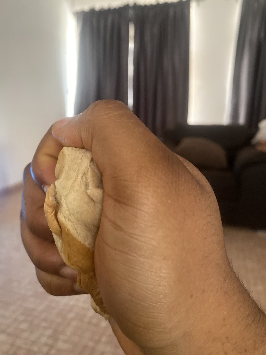 IamEfue's tweet image. Just got back from the gym. Amazing workout today.
I’m rewarding myself with ten slices of bread…
And that’s ok because I’ve strangled the calories.