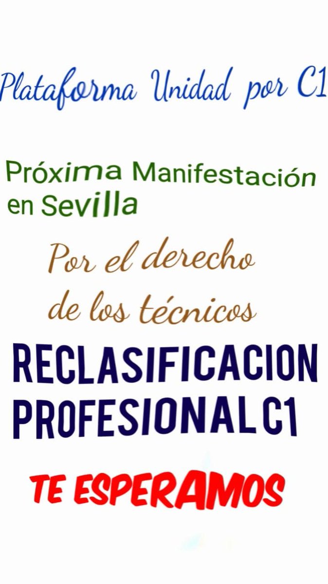 estoyhastalhigo's tweet photo. #tcaefuncionesc1ya 
328 día por la DIGNIDAD
INDIGNACIÓN de  los tecnicos 
Andaluces .una vez más
Nos han dejan fuera de actualizarnos en el c1
Se da complemento a MEDICOS y AENFERMEROS 
Nos  siguen dejando como mano de obra barata a los tecnico Andaluces 
Una motivo más para. https://t.co/SVczz8ZLs3