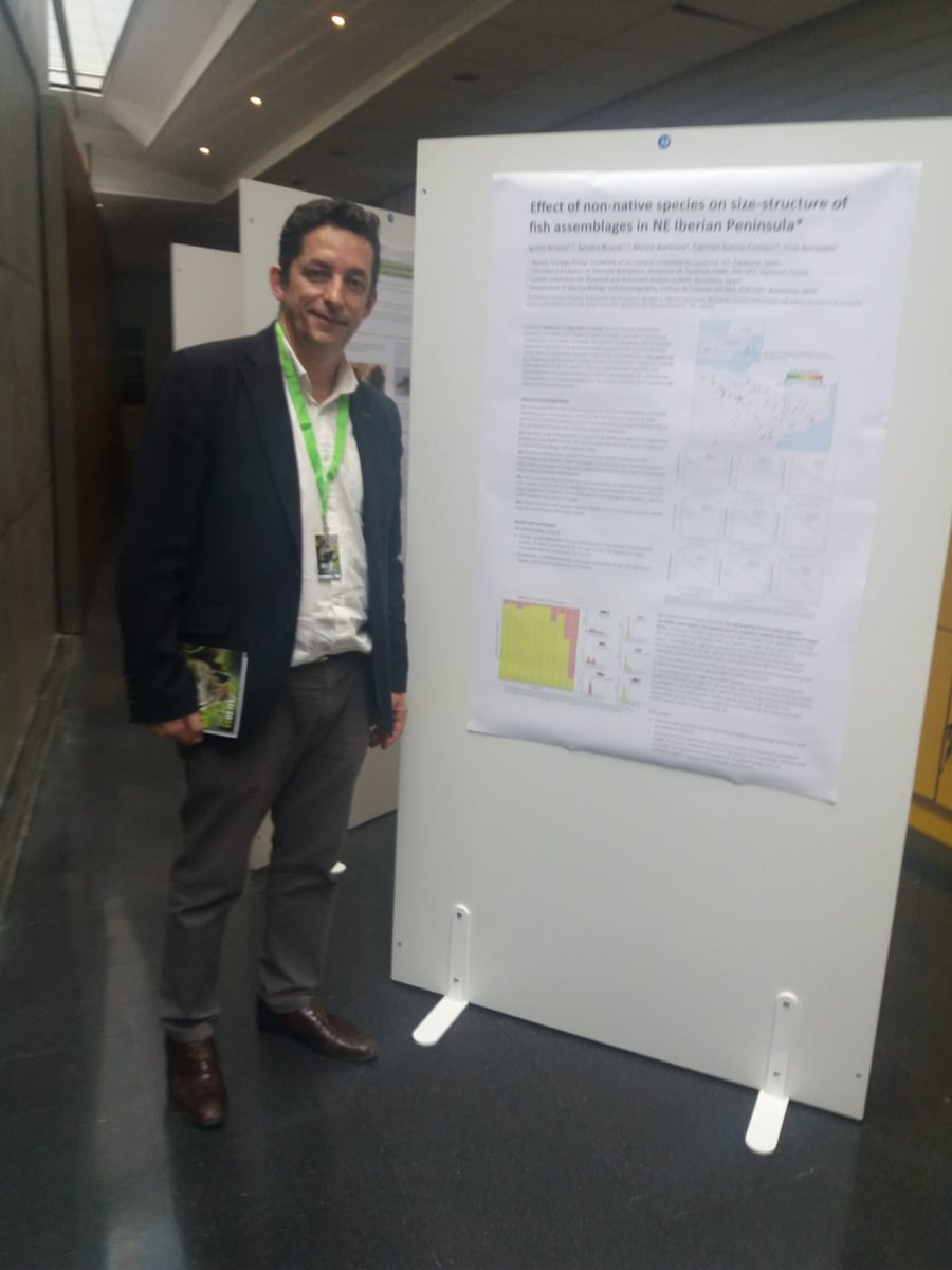 UVicAquatic's tweet photo. We present a poster “Effect of non-native species on size-structure of fish assemblages in NE Iberian Peninsula” in the Congreso Ibérico sobre Especies Exóticas Invasoras @GEIB_invasoras @unav @museoCCNN @LifeInvasaqua #EEI #EEI2022 #SizeEcoFun @UDivulga @UVic_FCT https://t.co/k2sSSRDWeZ