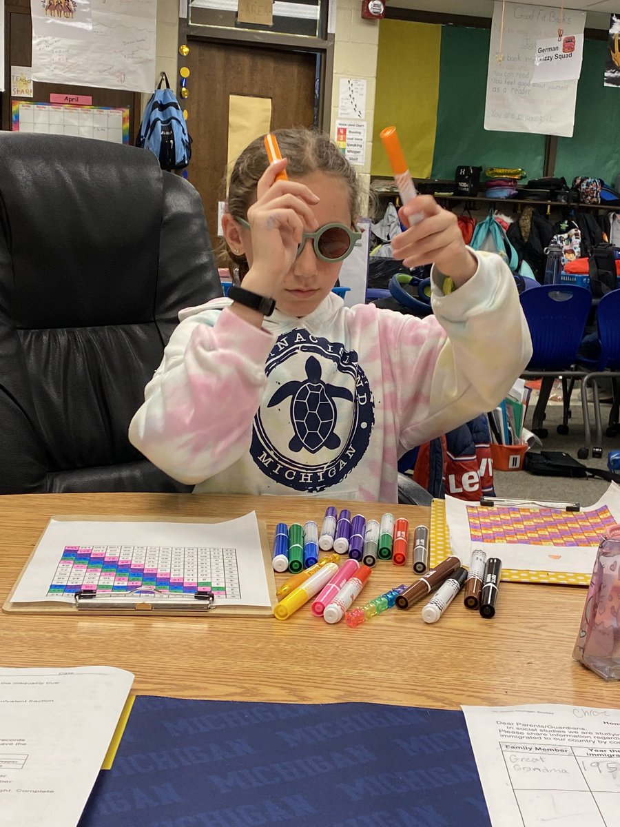 TPak25's tweet photo. “Walk to the beat of your own drum” is so fun to see as a teacher. #AlwaysTeamPak #BeYou #HunterHornets #GSDPride https://t.co/9ks3tCeSOG