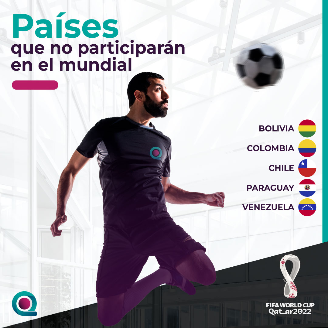 Faltan pocos meses para disfrutar de la copa del mundo #qatar20222 y estos son los países de latinoamérica que no participaran. 

No, increíblemente Chile no estará. 

Tampoco perdemos la esperanza de ver a Venezuela en algún mundial.