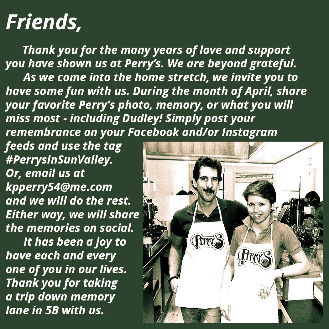 🍴 What's cookin' today @ Perry's 🍔🍟🍪 - mailchi.mp/sunvalleynet.c…