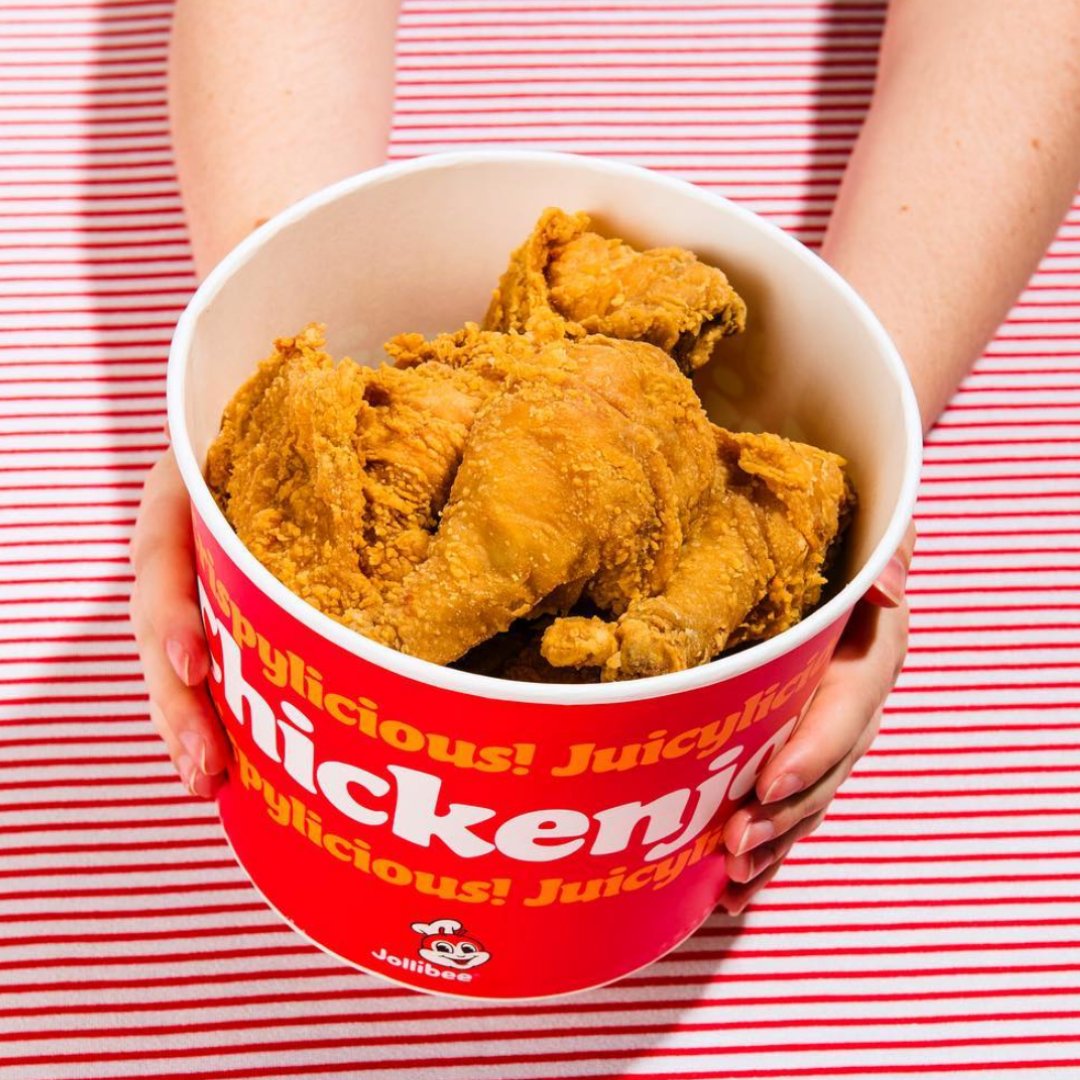 Jollibee 🐝 on Twitter "A bucket of chicken, a bucket of joy coming