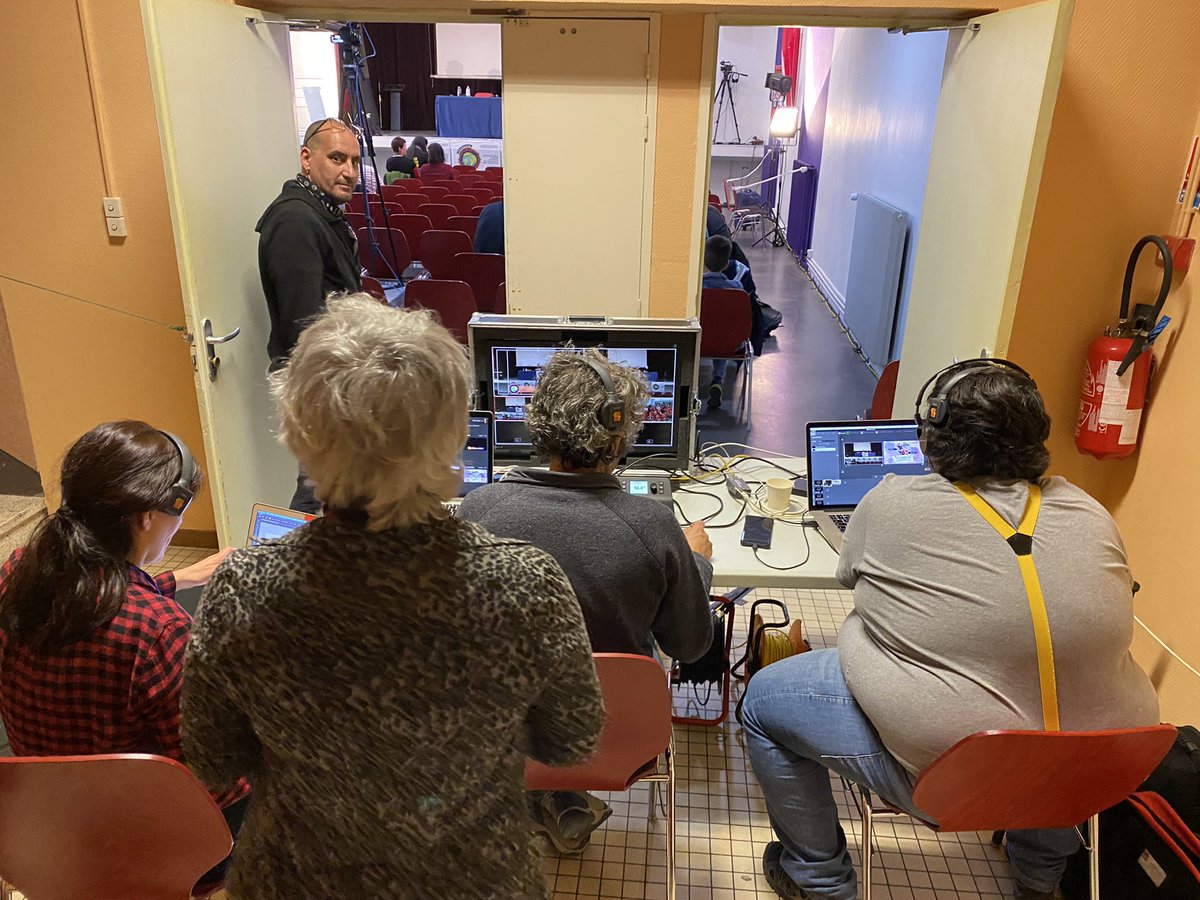 CGT's tweet photo. Nuestro equipo de @rojoynegrotv #CGT hace posible la retransmisión en directo de la inauguración del IV Congreso de la @ILabourNSS desde Dijon #Francia. 

🎥👇🏽

https://t.co/3WFrLcmneI

#Internacionalismo #RSISL #RedSindical #ILNSS https://t.co/Dv0qfKtYHL
