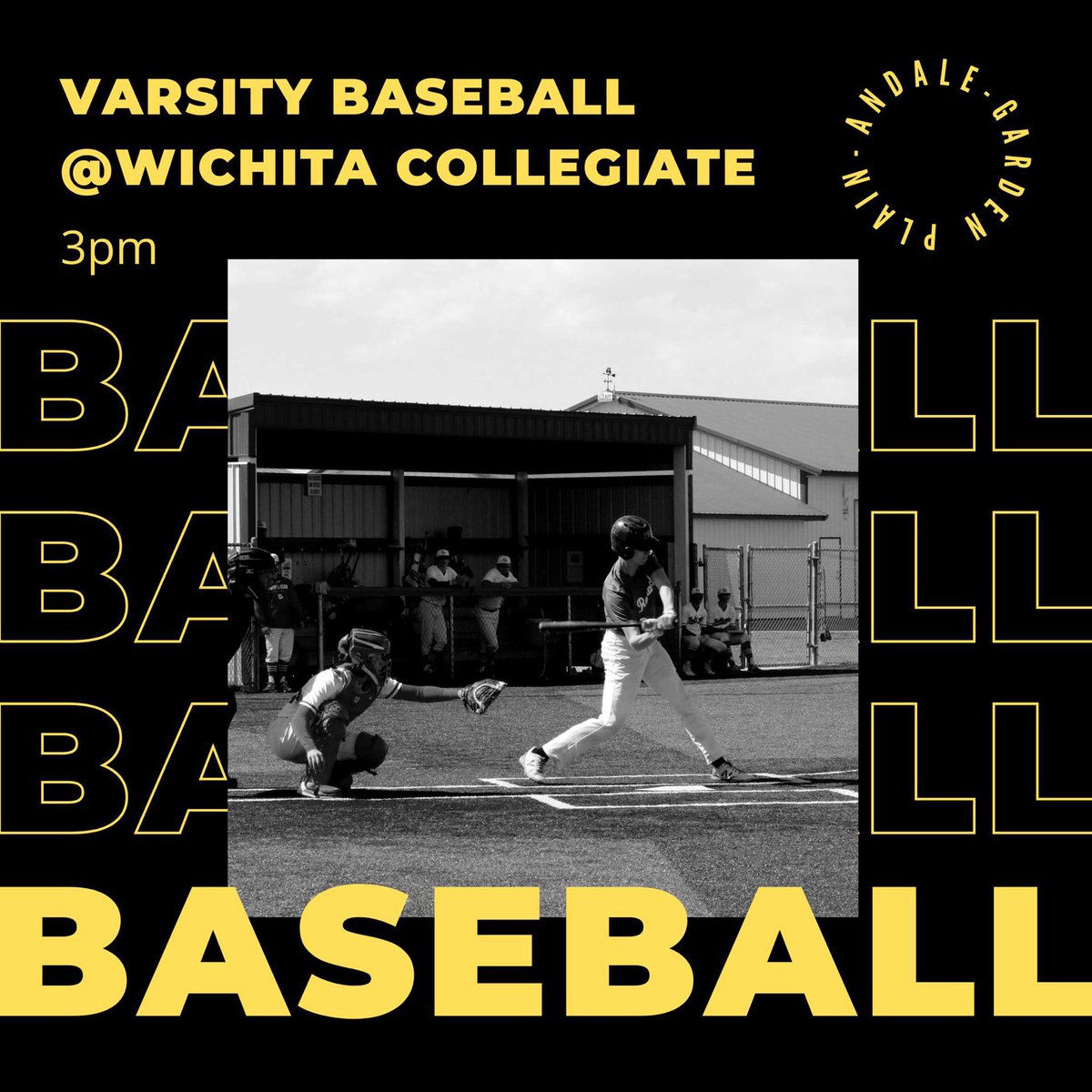 Varsity Baseball                                Starts @ 3:00!!