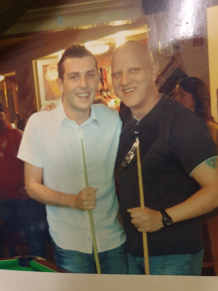 strawsarlou's tweet photo. @markjesterselby @BarryHearn Here's a cheerful pic for you, of you and my hubby Darrin Straw in Birstall, Leicester. Happy days https://t.co/4lhTU4gYJf