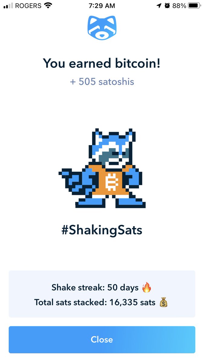I know 50 isn’t very old in #shakepaid years, but eh, I feel I accomplished something 😎 <a href="/shakepay/">Shakepay — Buy Bitcoin 🇨🇦</a>