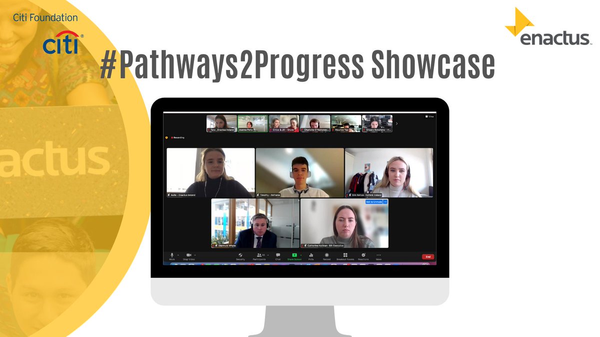 enactusIreland's tweet photo. This morning we had the Enactus &amp; @Citi FDN #Pathways2Progress Showcase event where projects on the programme had the opportunity to pitch from a pot of €4000 in seed funding! Lets re-cap shall we?? #WeAllWin https://t.co/ll2gpQM2Se