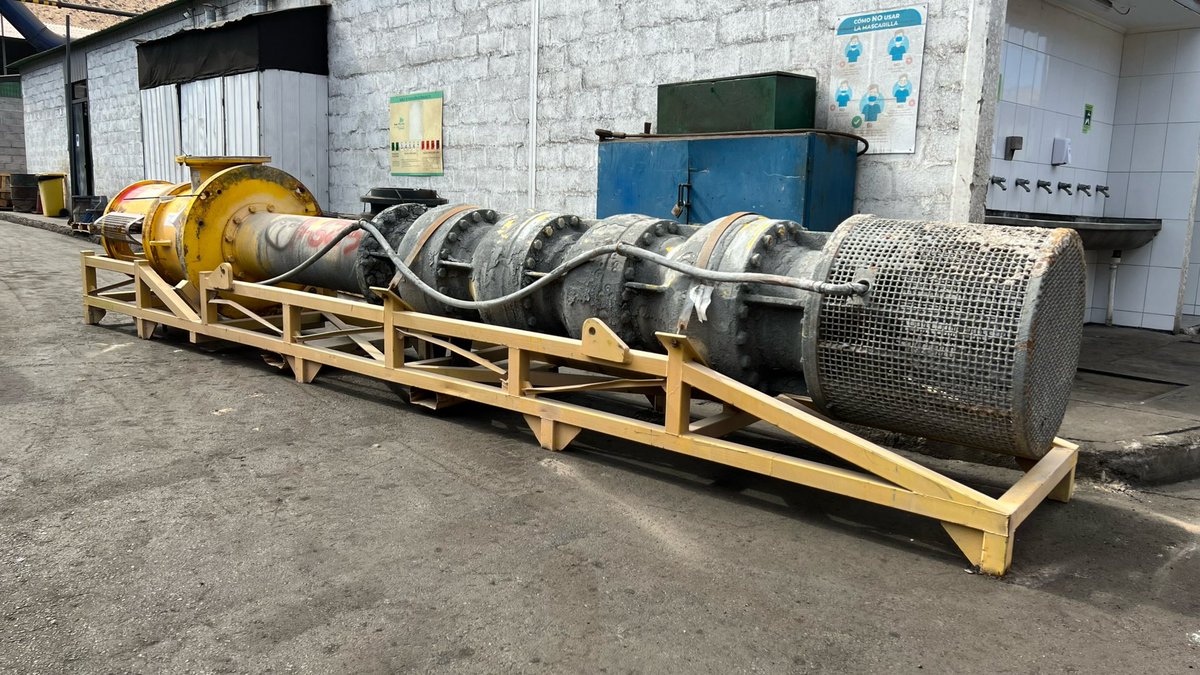 Después de +10.800 hrs vuelve una “nueva” #NeptunoPumps VTP2200M-4E para una #remanufactura total y así darle un nuevo ciclo de vida a través de nuestro modelo de #economíacircular.

#circulareconomy #mining #minería #pumps