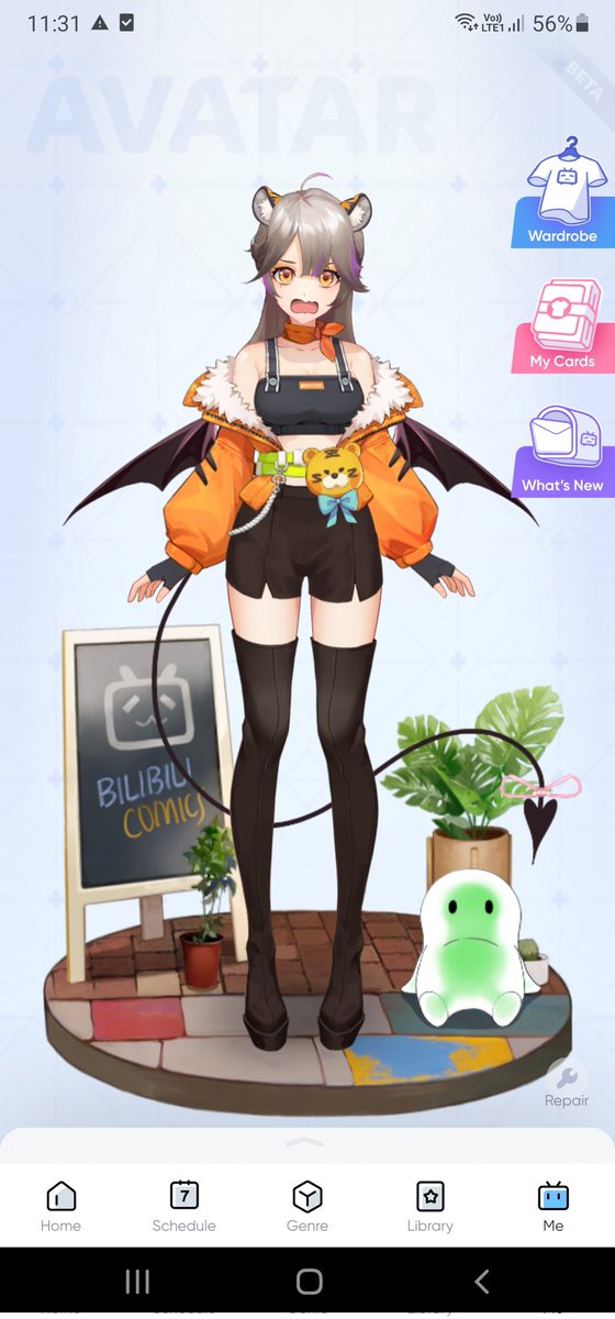 TwinkleStarsYZ's tweet image. #AvatarFun Dress up 10 #bilibilicomics