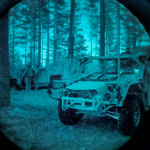 US_SOCEUR's tweet photo. #NATO forces only get #StrongerTogether with consistent training. U.S. Army Green Berets assigned to #tenthsfg communicate with military aircraft and halt to confirm their route during a nighttime field exercise with Latvian National Guard Soldiers.
📸: Sgt. Hannah Hawkins https://t.co/pEvu69l1jb