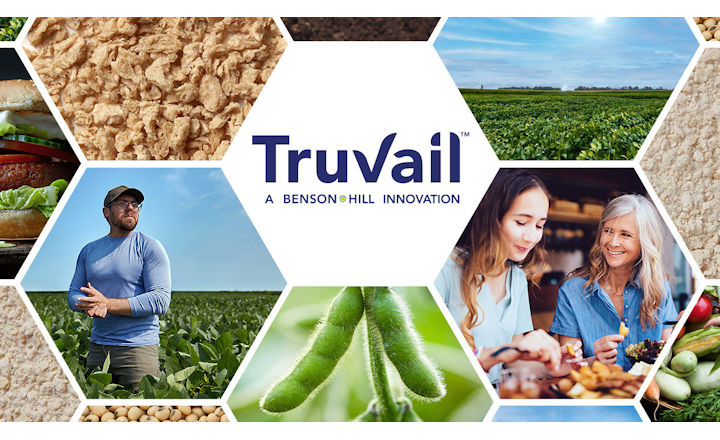 NewProteinNPD's tweet photo. Did you know that Truvail™ #nonGMO #plantbased protein #foodingredients offer unique #sustainability benefits? Truvail delivers functionality in baked goods, cereals, snacks and meat extensions @BensonHillInc  https://t.co/InKQHApKZm https://t.co/Ky40pbtTQF
