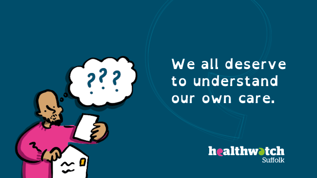 Big thanks to <a href="/JamesPagetNHS/">JPUH NHS FT</a> &amp; <a href="/ESNEFT/">East Suffolk and North Essex NHS Foundation Trust</a> for sharing our poster about people's right to accessible information and communication from services - look out for it if you visit the hospitals. Here's everything you should know &amp; why it's important to feedback: healthwatchsuffolk.co.uk/your-care-your…