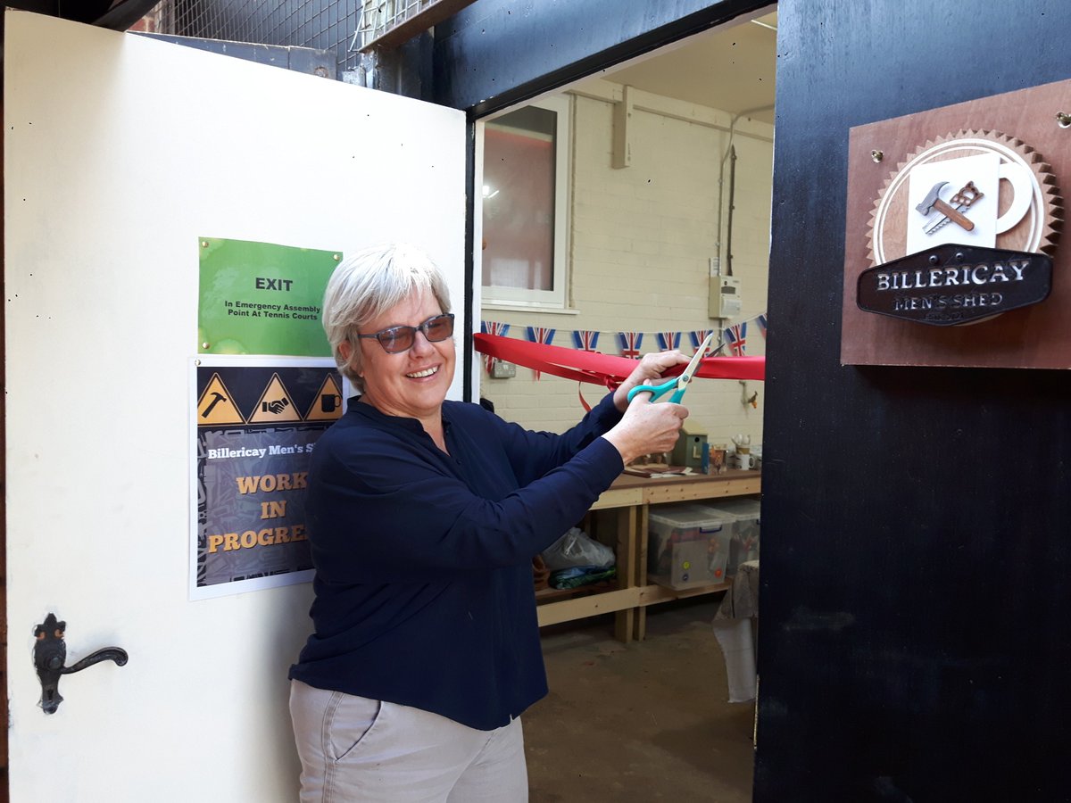 Billericay Men's Shed launched today in the glorious spring sunshine. We couldn’t be prouder of the all the community groups and individuals who came together and made today possible.. Big Shed love to you all! #MenInSheds #MentalHealthMatters