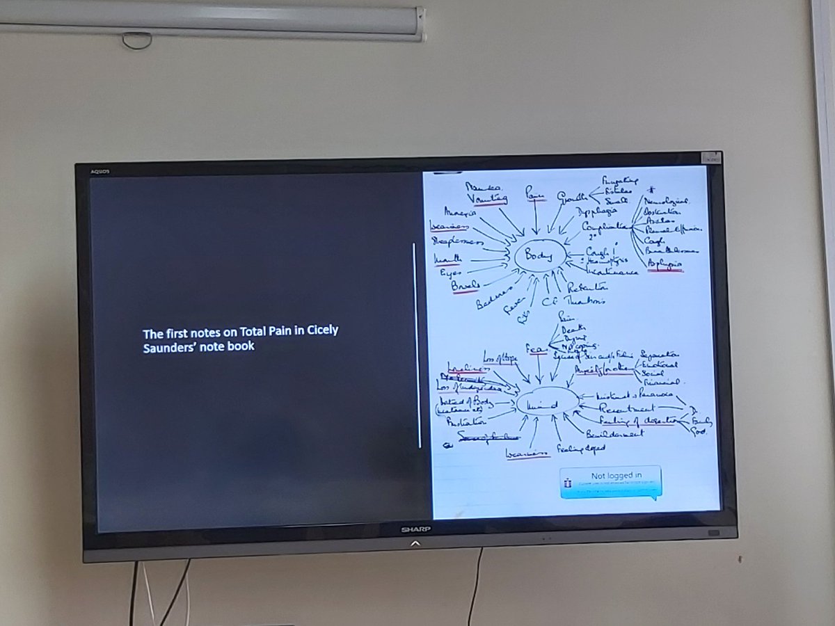 ACPJersey's tweet photo. Fantastic session today - very interesting whilst at the same time creating discussion & debate amongst fellow professionals #primarycare #MScAdvancedPractice #painmodule #PalliativeCare #totalpain #EoL https://t.co/DQuKtVmibm