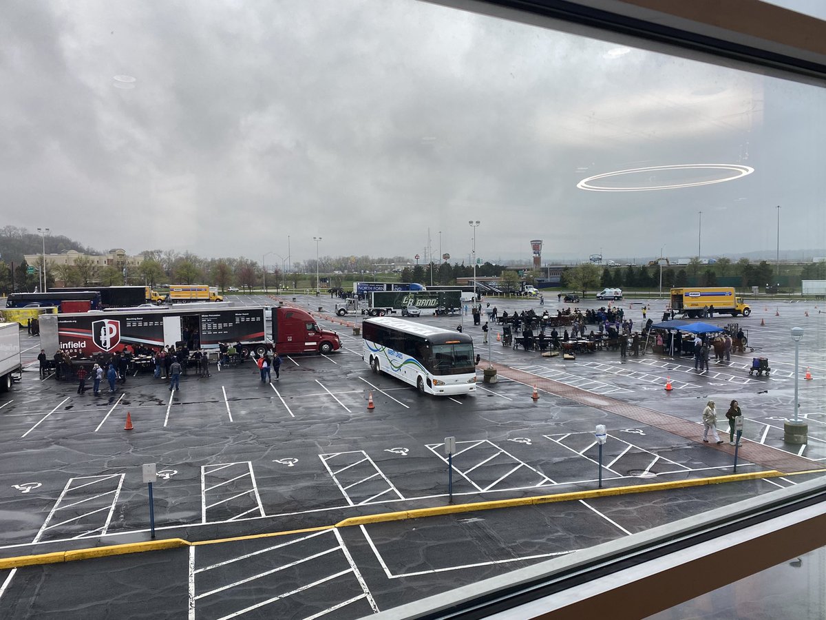 We’ve arrived @WGIpercussion performance at 10:40