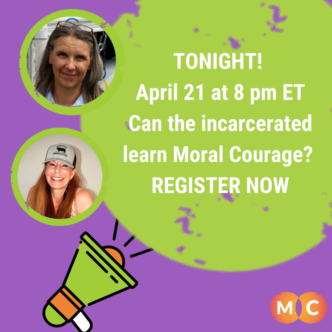 This website is sooo not the place to promote solutions. We get it. To hell, then, with solving stuff. Just come meet a fascinating woman who works with incarcerated ppl. And if she gives you hope, so be it. Twitter still sucks. 8 ET tonight. Register 👇🏽 ow.ly/Uqvj50IOyNF