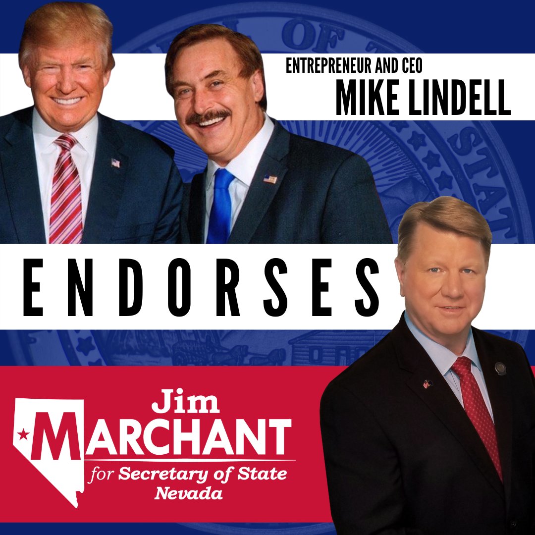 Jim Marchant on Twitter "BREAKING My Pillow Founder and CEO Mike