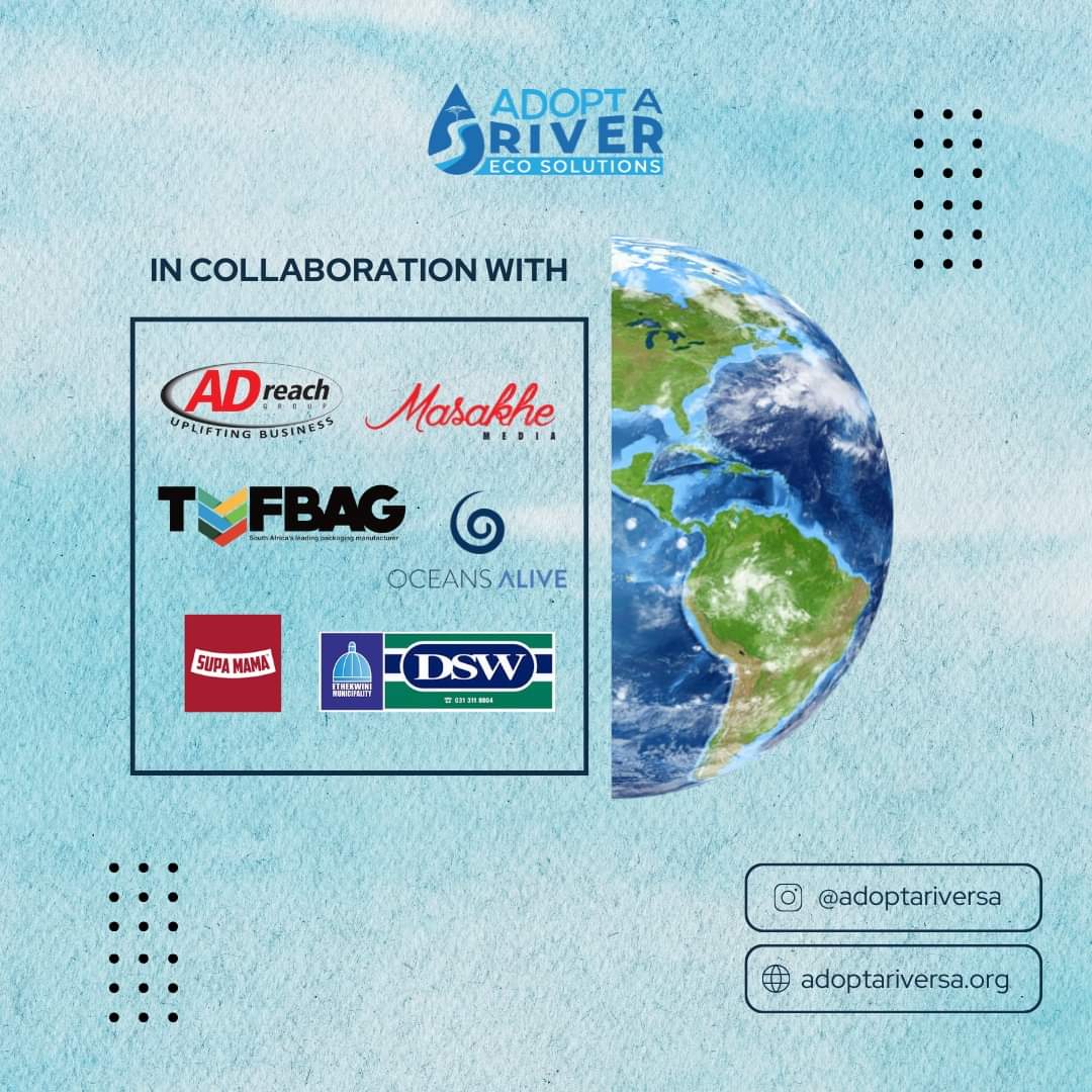 Tomorrow is Earth Day, Please join <a href="/AdoptariverS/">adoptariverSA</a> for the beach clean up and receive a free coffee when you bring a reusable coffee cup/mug. Proudly supported by <a href="/adreachsa/">ADreach</a>
#adoptariversa #makeadifference #earthday #beachcleanup #kznfloods #endplasticpollution