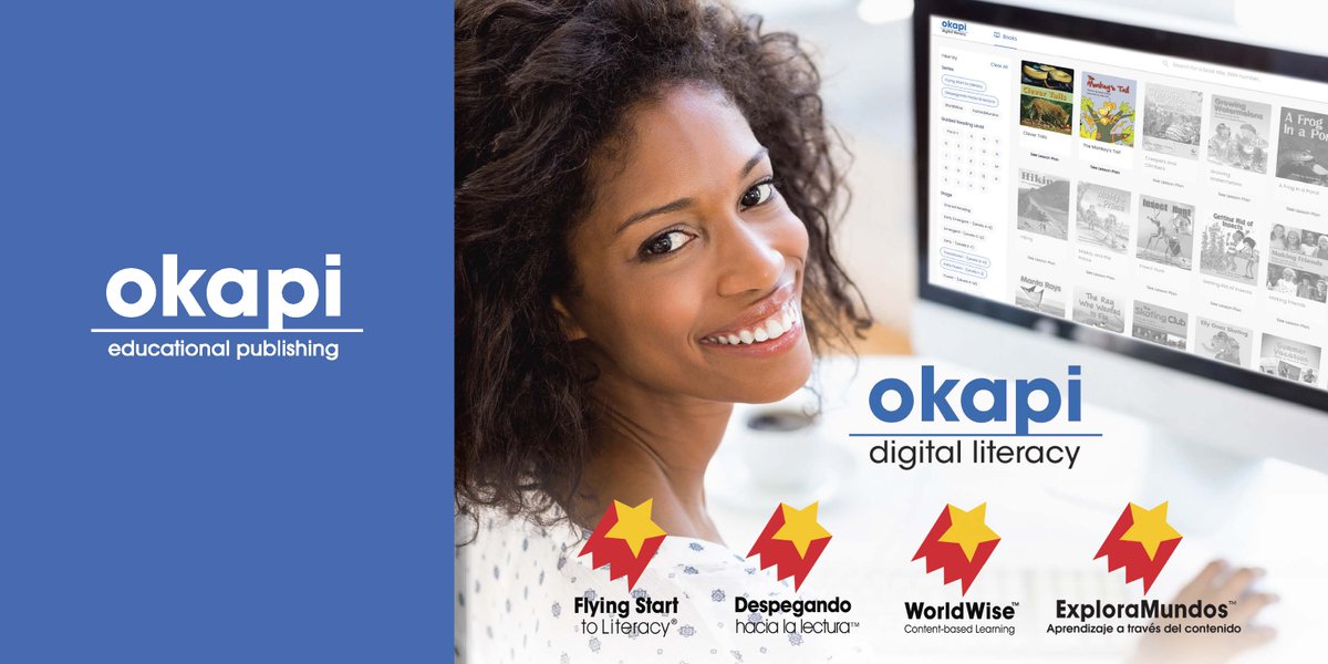myokapi's tweet image. Okapi Digital Literacy™ is a digital book platform with over 1100 books and lesson plans from all four of Okapi&apos;s flagship programs.
Click the link to explore the amazing features and functionality of this platform by visiting our Demonstration Site.
ow.ly/jhlp50II9Rt
