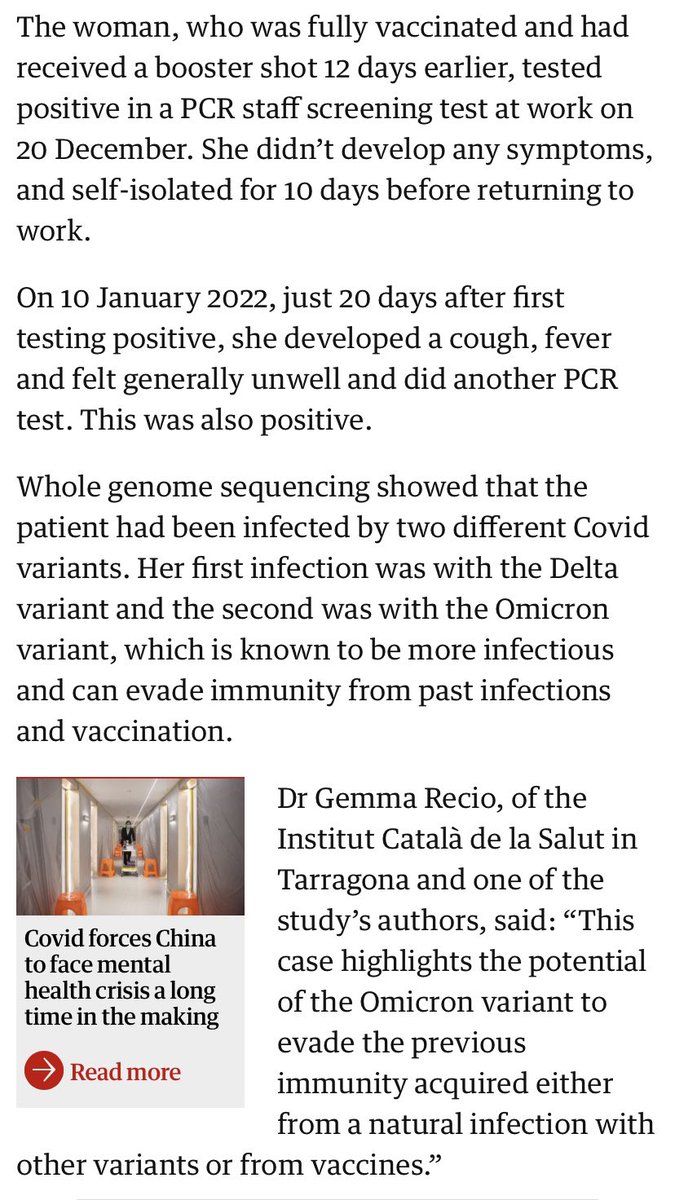 PPEtoheros's tweet photo. For those saying we should allow people to keep getting infected to build an immunity, people are now getting reinfected 3 weeks after their last infection. Their chances of getting long Covid also go up significantly. @LauraMiers @AbraarKaran @kprather88. https://t.co/H0MSzZVLHn https://t.co/VFlmpAzSe1