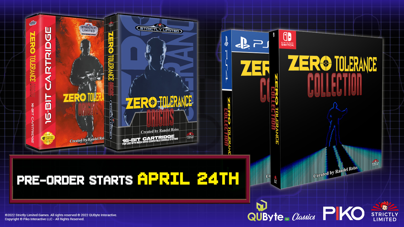 Strictly Limited Games on Twitter "Zero Tolerance retro cartridges