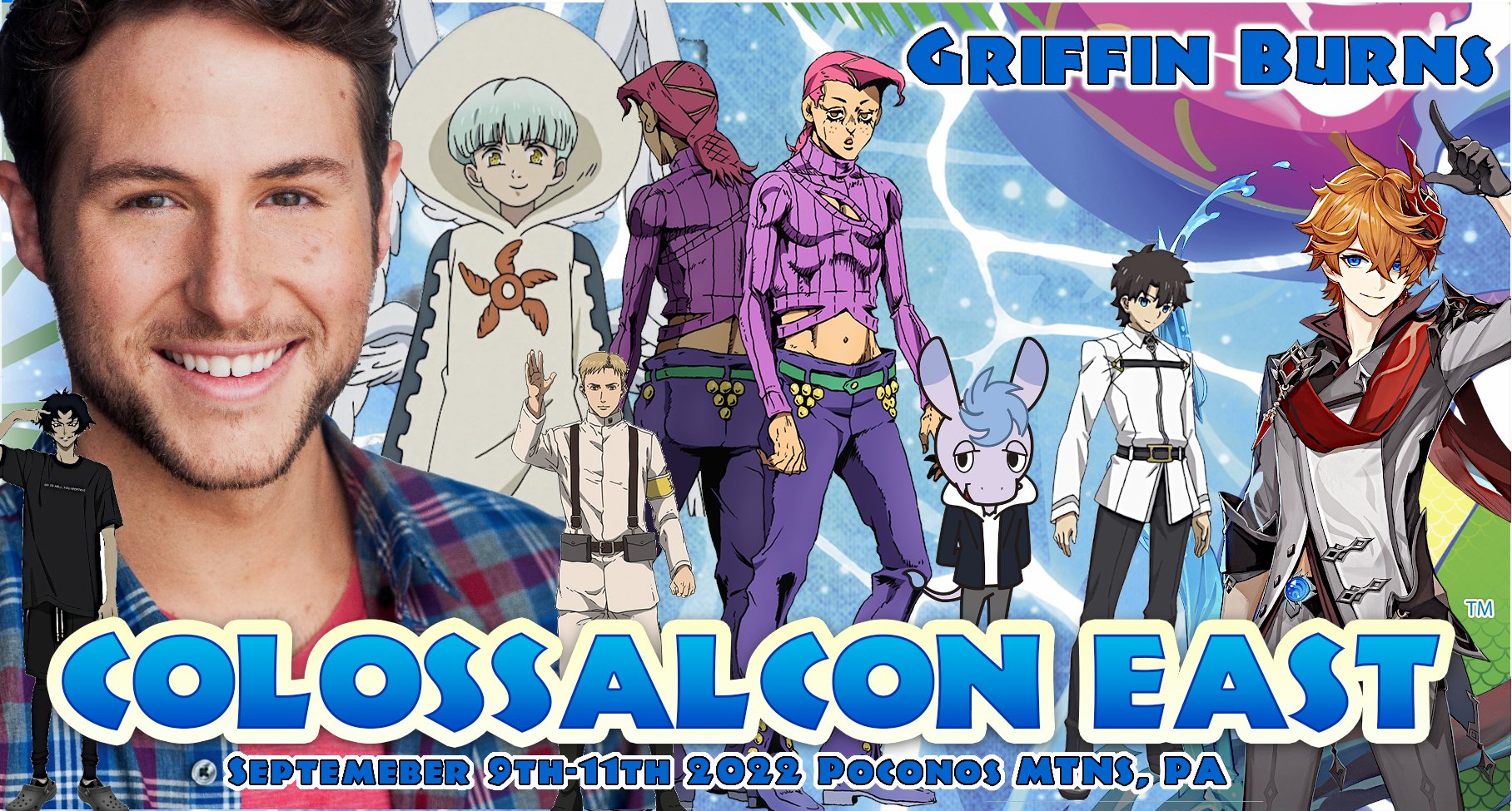 ColossalCon on Twitter "Colossalcon East 2022 is looking to be a JAM PACKED year for some TOP