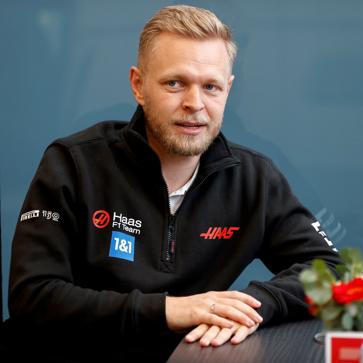 HaasF1Team's tweet photo. 🔄 Refresh your feed and a K-MAG appears! 🇩🇰

#HaasF1 #ImolaGP https://t.co/VRW3eXzSrQ