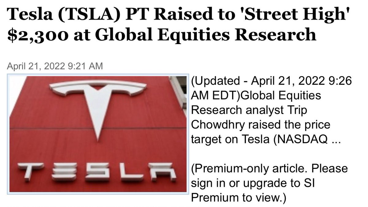 #TESLA $TSLA $2,300 just like that