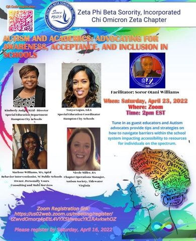 autismASTV's tweet photo. Tune in on April 23, 2022 at 2pm, as we discuss Autism and Academics. This panel of educational experts and advocates will provide tips and strategies on how to help your ASD individual navigate barriers within the school system. 
Register Here: https://t.co/8RZVsON9di
#school https://t.co/3T9O8oJHmd