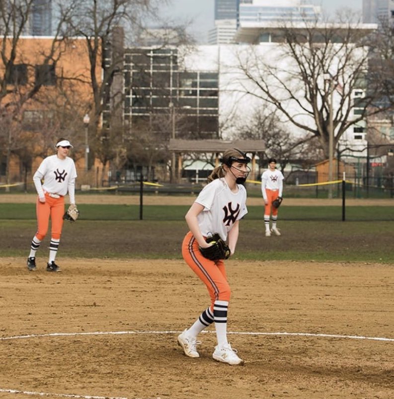 CoonanKate's tweet photo. 11-0 win against Jones. I had 5 IP, 0 H, 0 R, 0 BB, 6 K and 1 immaculate inning!! @ChiBombers_16u @WY_Softball https://t.co/0hZeYVvaOE
