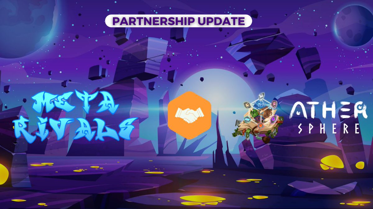📣#MetaRivals is thrilled to announce our partnership with <a href="/AtherSphere/">Ather Sphere</a>

🌍AtherSphere is a MetaFi &amp; NFT game about Animals &amp; Plants based on RedList combined with Natural Elements to inspire us to preserve the Habitat &amp; Global Biodiversity

$MRVL ecosystem is growing stronger 💪🏻