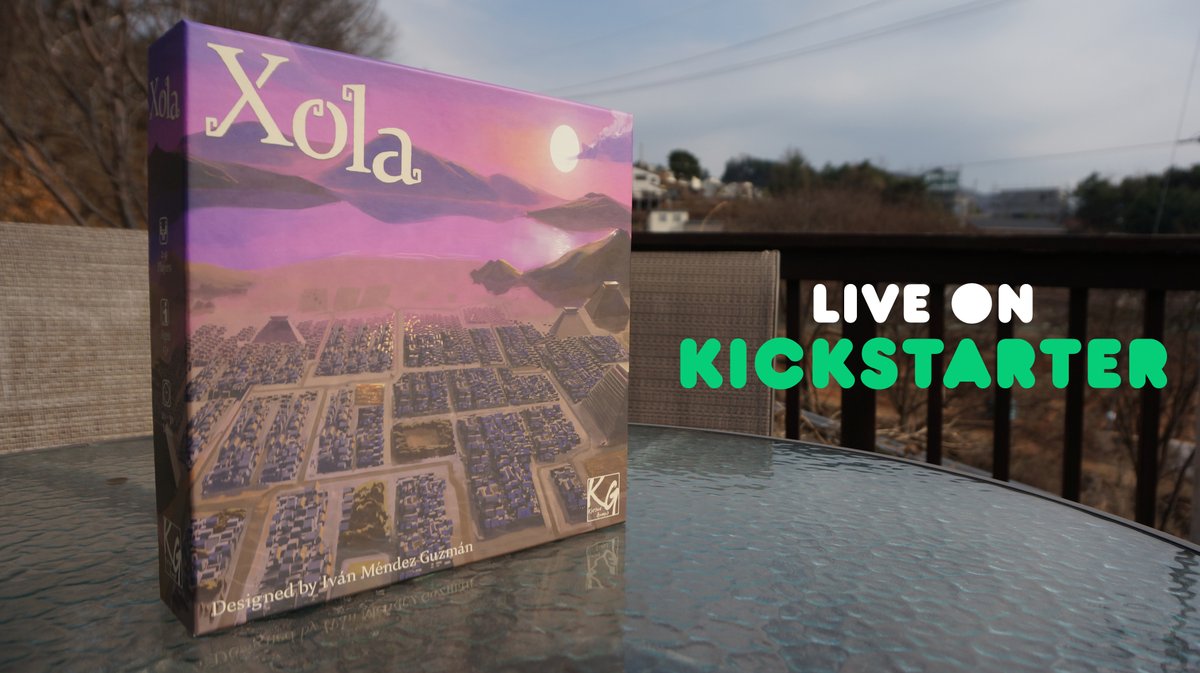 KursedGames's tweet photo. Xola is now LIVE on Kickstarter! 
In Xola, you take control of the mighty Aztec Empire in the height of its power.
Campaign:
https://t.co/wc1FkHjiOp 
#crowdfunding #indiedev #cardgame #boardgame #indiegame #gamenight #bgg #gamedesign #indie #xola #Kickstarter #game #entrepreneur https://t.co/NrTaGca8ZQ