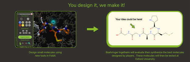 Compounds designed by gamers for round 1 (VHL) of DrugIt are now being synthesized and tested. Make your contribution to round 2 (KLHDC2) now at drugit.org. The best ideas will be synthesized and tested - they could be yours!