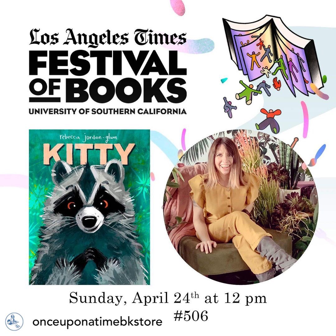 SUNDAY! SUNDAY! SUNDAY! 😃 #latfob #kidlit #kidlitart #books #book #kitty # @Onceuponatimebk  @latimesfob #indiebookstore #LosAngeles #events