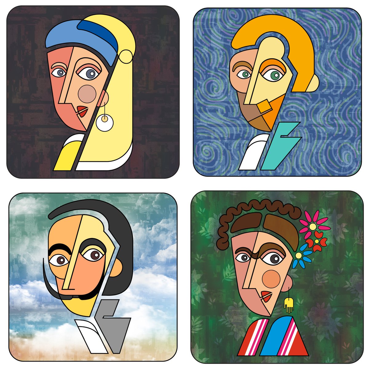 shirin93shn's tweet photo. Hi everyone 🤗
Finally, I'm on @objktcom  ... I'm so happy to announce my new collection "Cubism-Portrait" on #tezos  
🔷2  #XTZ 
https://t.co/5gY16pDYsF
I want to say a big Thank You to @WOMENverse101 for her always support😍💖
#NFTcommunity #NFT #nftcollectors #WOMENverse https://t.co/240to5AJn7
