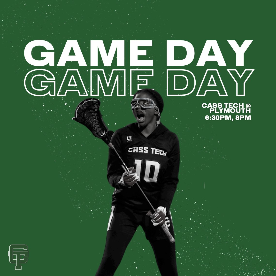 Oh it's GAME DAY! Game times have been bumped an hour back due to lack of officials, so be there at 6:30pm and 8pm to support the ONLY DPSCD girls lacrosse team 😈😤

#JustTheBeginning #CassTechGirlsLax