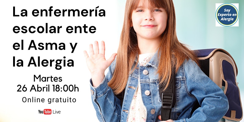CONFERENCIA ONLINE. Para más información: asmamadrid.org/2022/04/martes… #asma #asmamadrid #asmaalérgica #alergia