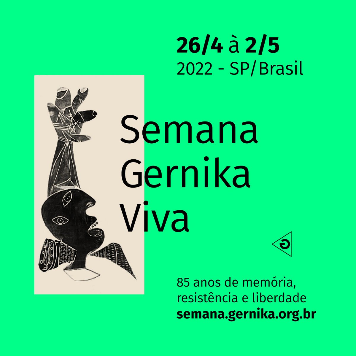 CentroBascoSP's tweet photo. 85 anos do Bombardeio de Gernika. Para nunca esquecermos dessa atrocidade, vem aí a Semana Gernika Viva, que promoverá intervenções, oficinas culturais e debates na cidade de SP. Participe!
A programação completa você encontra aqui:
https://t.co/0zsgVGl7Hm https://t.co/Ar65fbWjqr